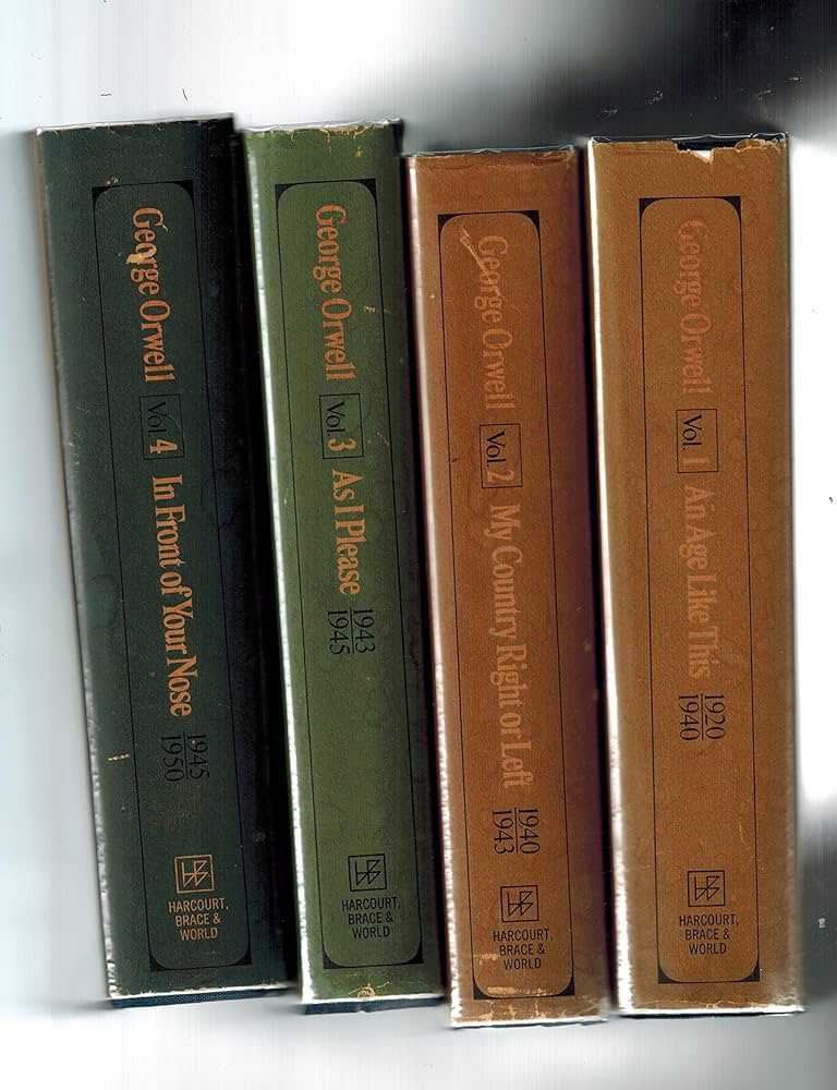 The Collected Essays, Journalism and Letters of George Orwell (An