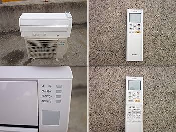 Amazon | 富士通ゼネラル AS-C22H-W ホワイト nocria [エアコン（主に6