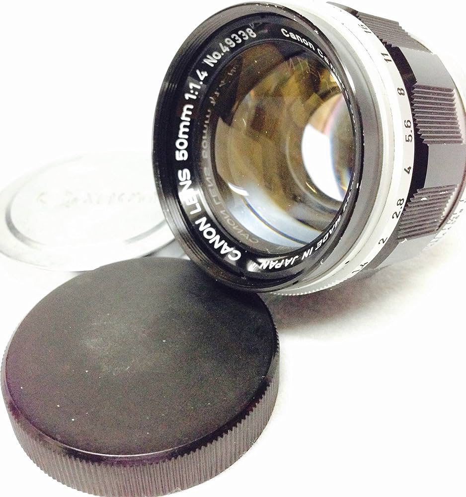 Amazon | Canon 50mm 1:1.4 f1.4 ライカ Lマウント | カメラ用交換