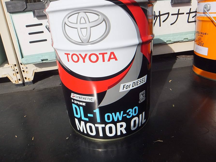 Amazon | TOYOTA For DIESEL SYNTHETC DL-1 0W-30 モーターオイル 20L