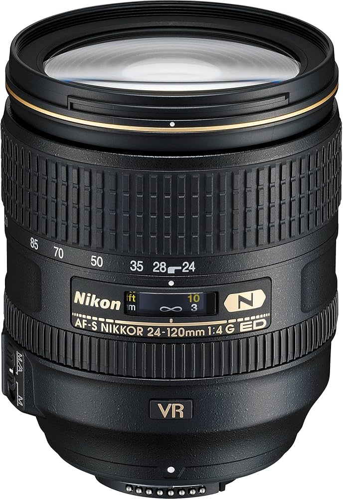 Nikon AF-S Nikkor 24-120mm F/4 G ED VR Zoom Lens for Nikon DSLR