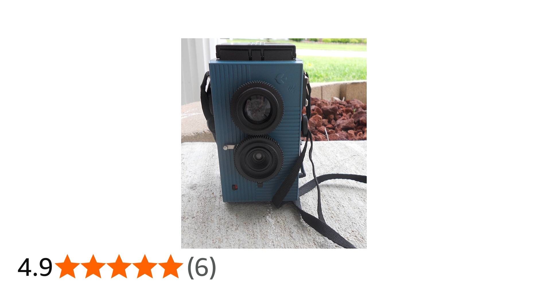 Amazon.co.jp: 【blackbird, fly（ブルー）】35mmフィルム仕様の2眼