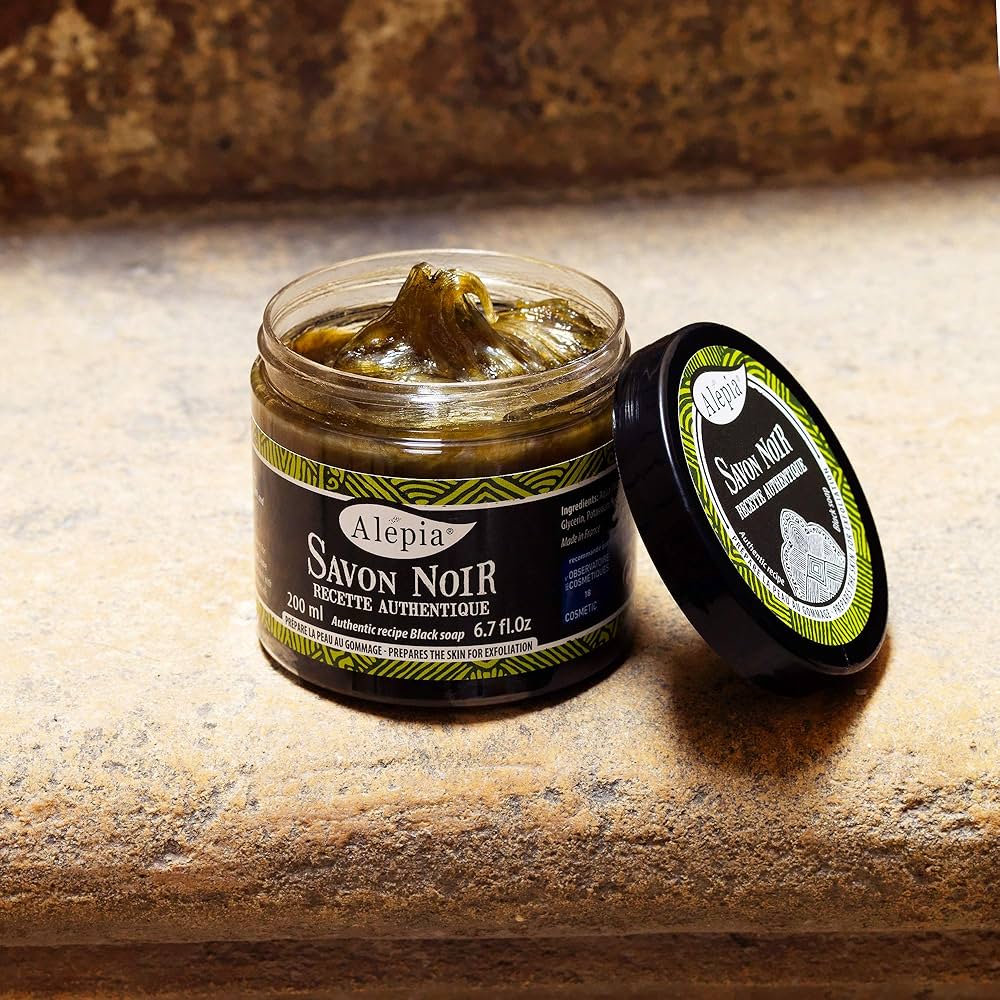 Moroccan Supreme Black Soap- 100% Pure and Natural 200G by Aepia