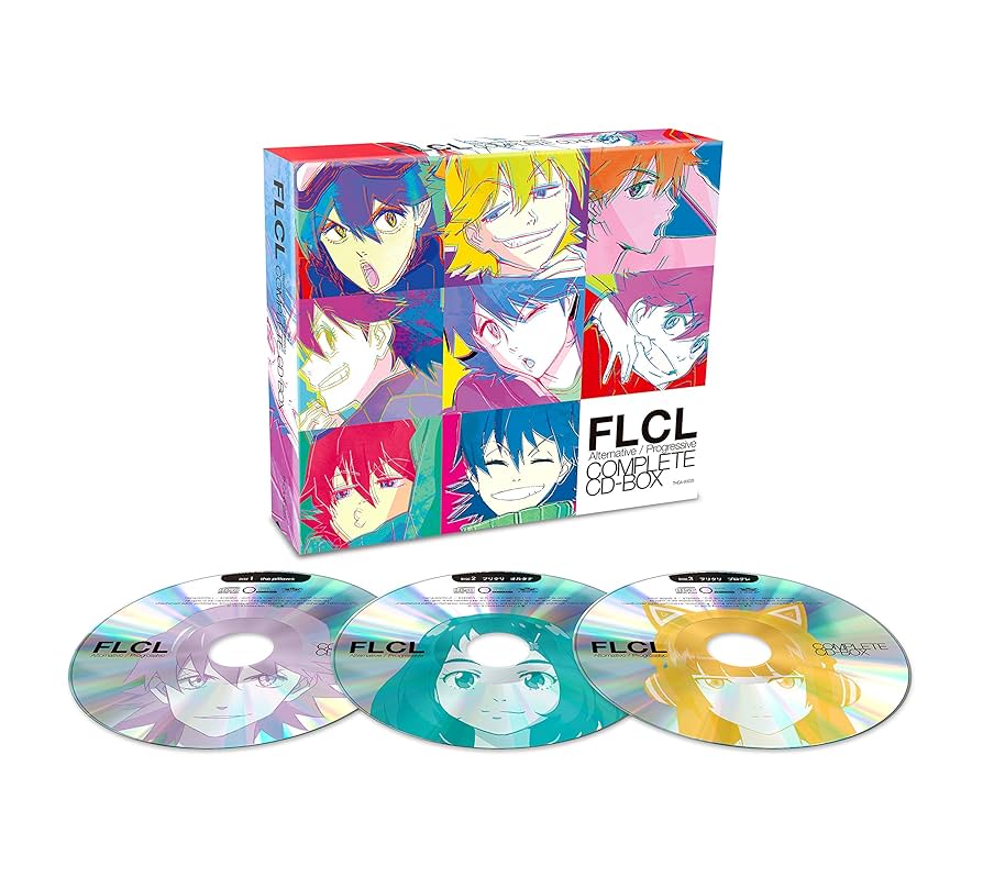 Amazon.co.jp: 劇場版「フリクリ オルタナ/プログレ」COMPLETE CD-BOX