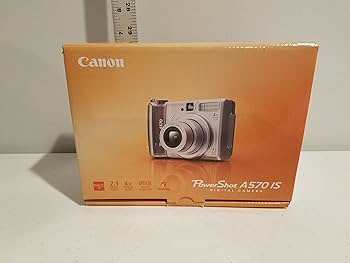 Amazon Canada: Canon PowerShot A570IS 7.1MP Digital Camera with 4X