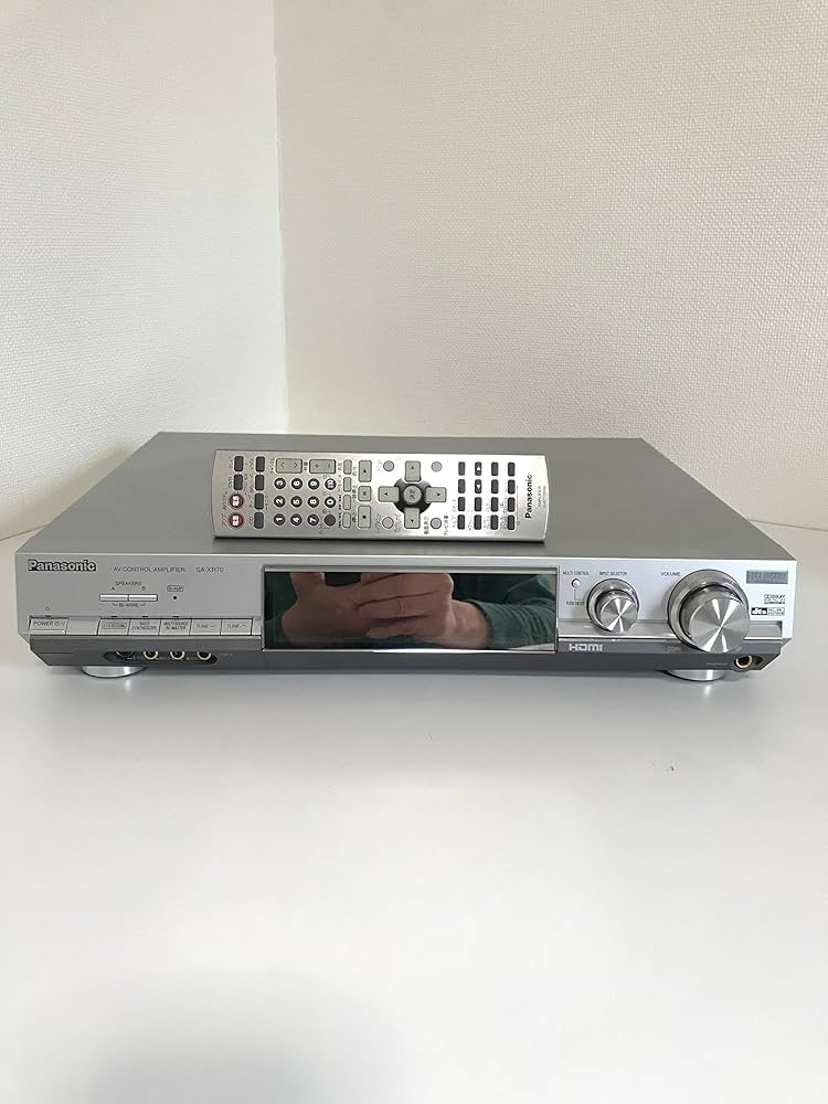 Amazon.co.jp: パナソニック デジタルAVコントロールアンプ シルバー