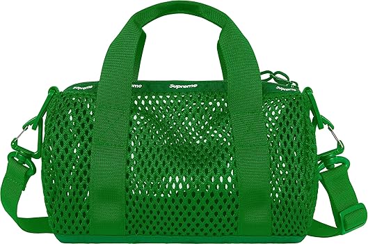 Amazon | [シュプリーム] MESH MINI DUFFLE BAG GREEN メッシュ ミニ
