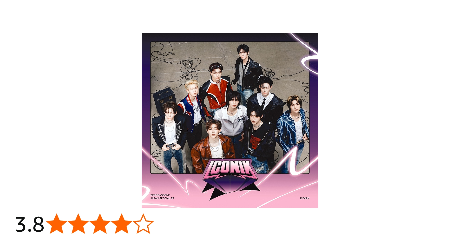 Amazon.co.jp: ZEROBASEONE Japan Special EP 『ICONIK』 (通常盤