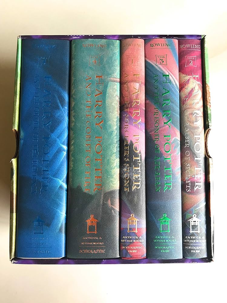 Amazon | Harry Potter Hardcover Boxed Set (US) (Books 1-5