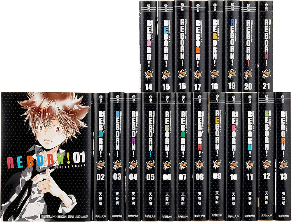 家庭教師ヒットマンREBORN! 文庫版 全21巻 完結セット (集英社文庫