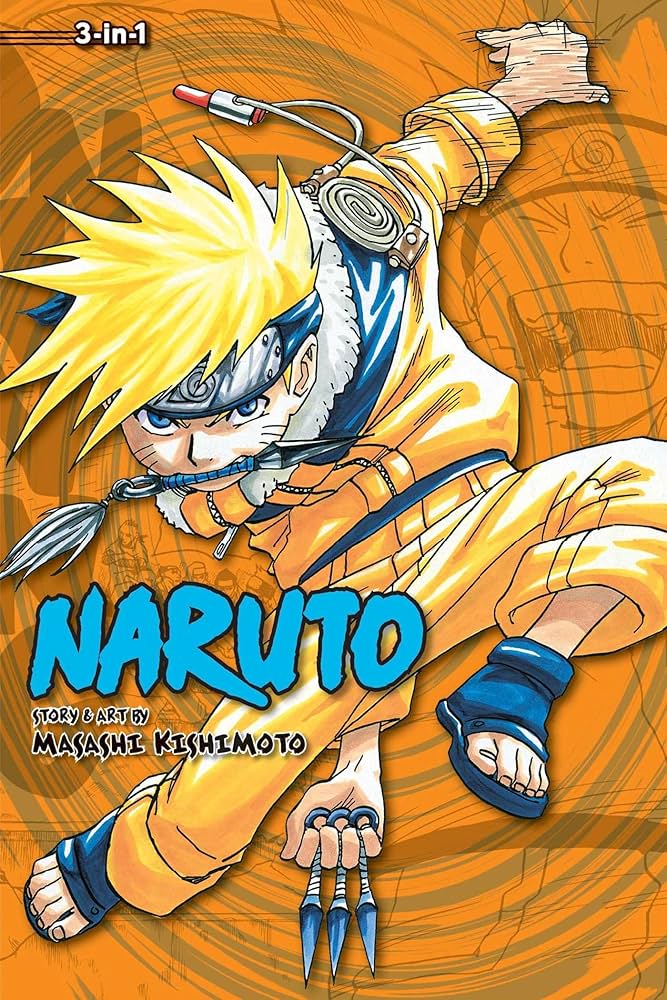 Amazon | Naruto (3-in-1 Edition), 2 (Vol. 4-5-6) | Kishimoto