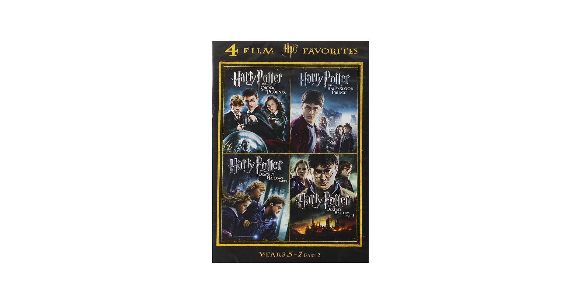 Amazon.com: 4 Film Favorites: Harry Potter Years 5-7 (4FF