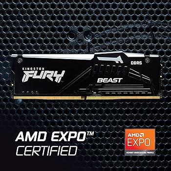 Kingston FURY Beast Black RGB 32GB (2x16GB) 5600MT/s DDR5 CL36