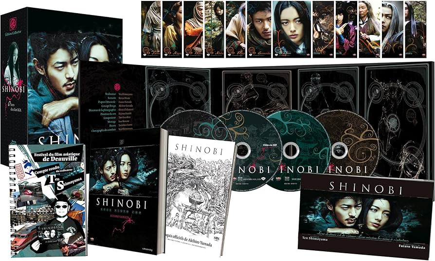 Amazon.com: Shinobi - Box - Collector - 3 Dvd - 1 Hd - Roman