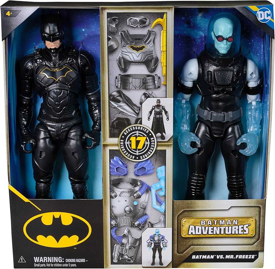 Amazon.com: Batman Adventures Battle Pack – Batman Vs. Mr. Freeze