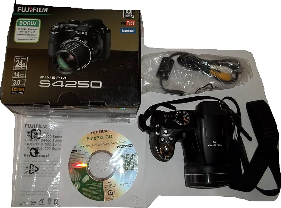 Amazon.com : Fujifilm FinePix S4250 14MP 24x Optical Zoom Digital