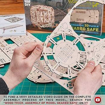 Amazon | Wood Trick ウッドトリック ギアードセーフ／金庫 ダイヤル