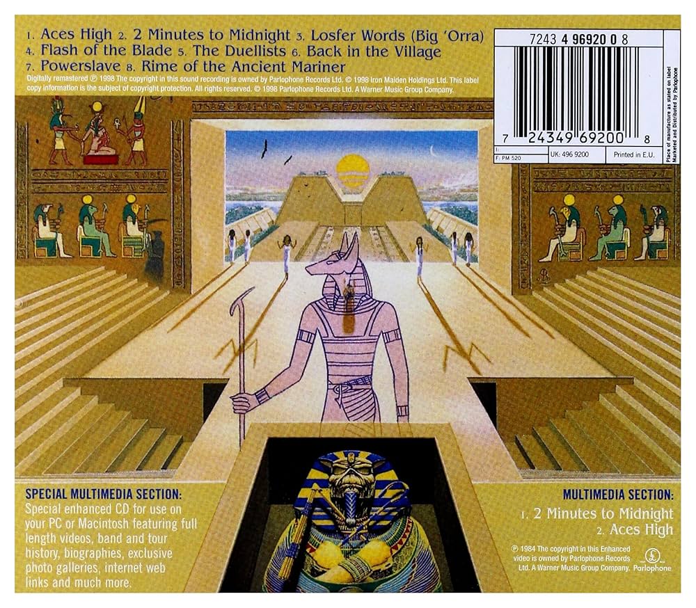 Amazon.co.jp: Powerslave (enhanced) (eng): ミュージック