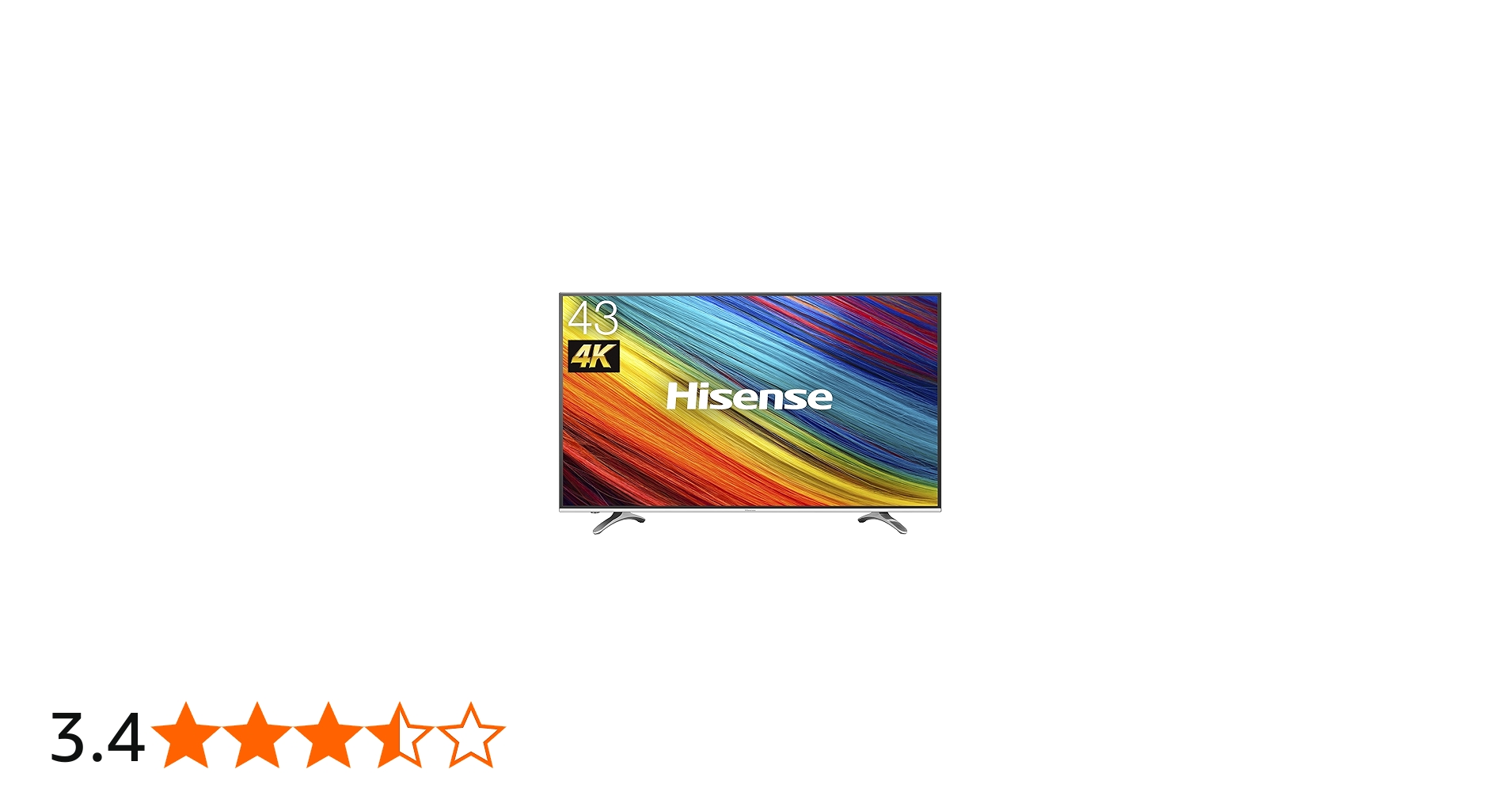 Amazon | ハイセンス 43V型 液晶 テレビ HJ43K300U 4K 外付けHDD裏番組