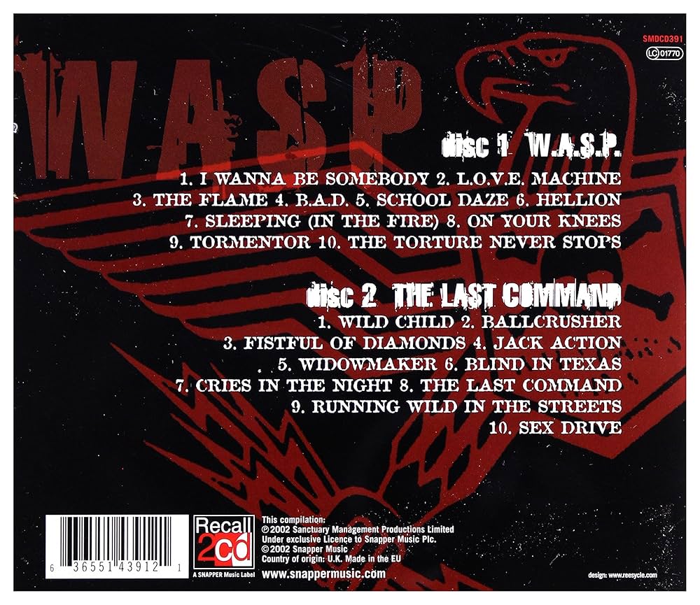 Amazon.co.jp: Wasp & Last Command: ミュージック
