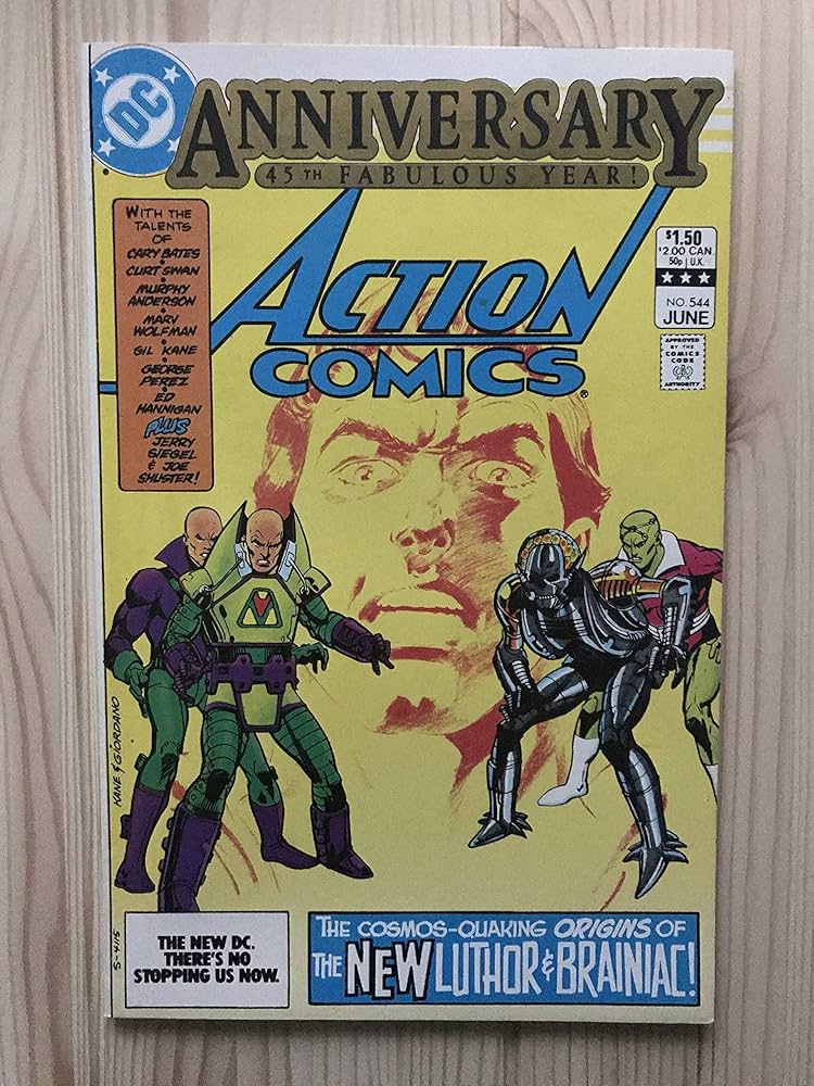 Action Comics #544 first printing original 1982 DC Comic Book