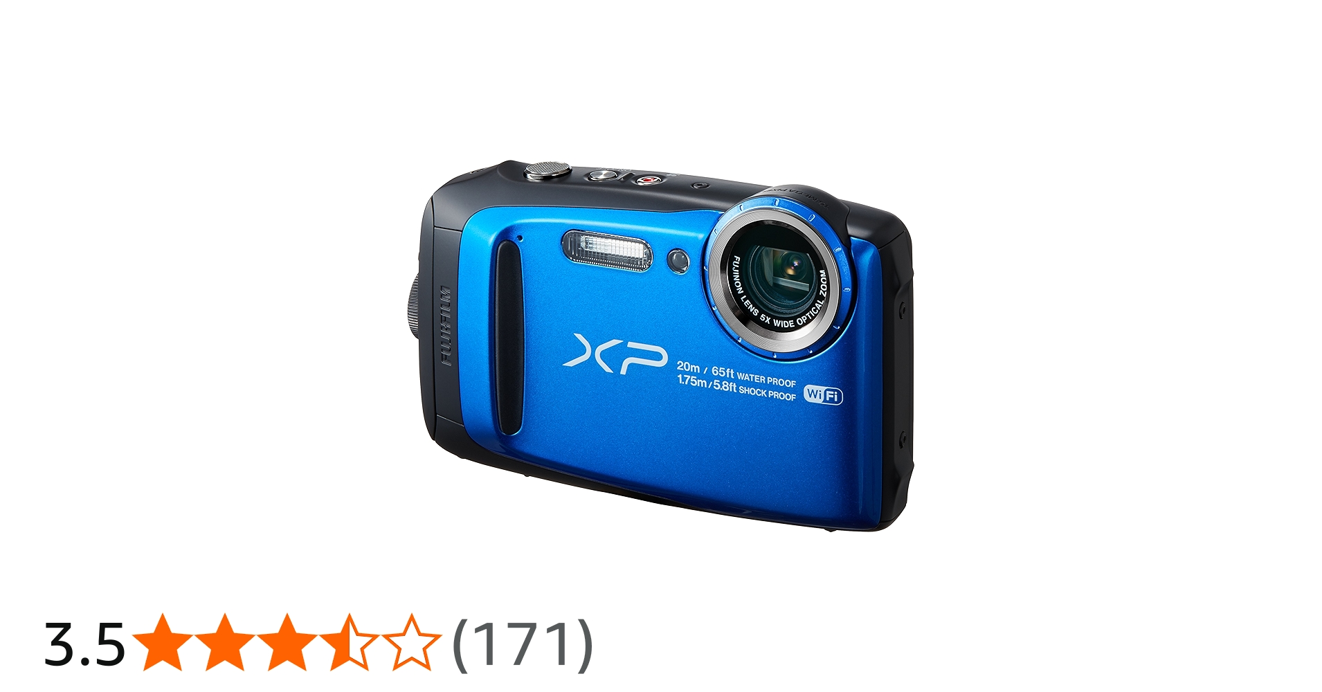 Amazon | 富士フイルム デジタルカメラ XP120 ブルー FX-XP120BL