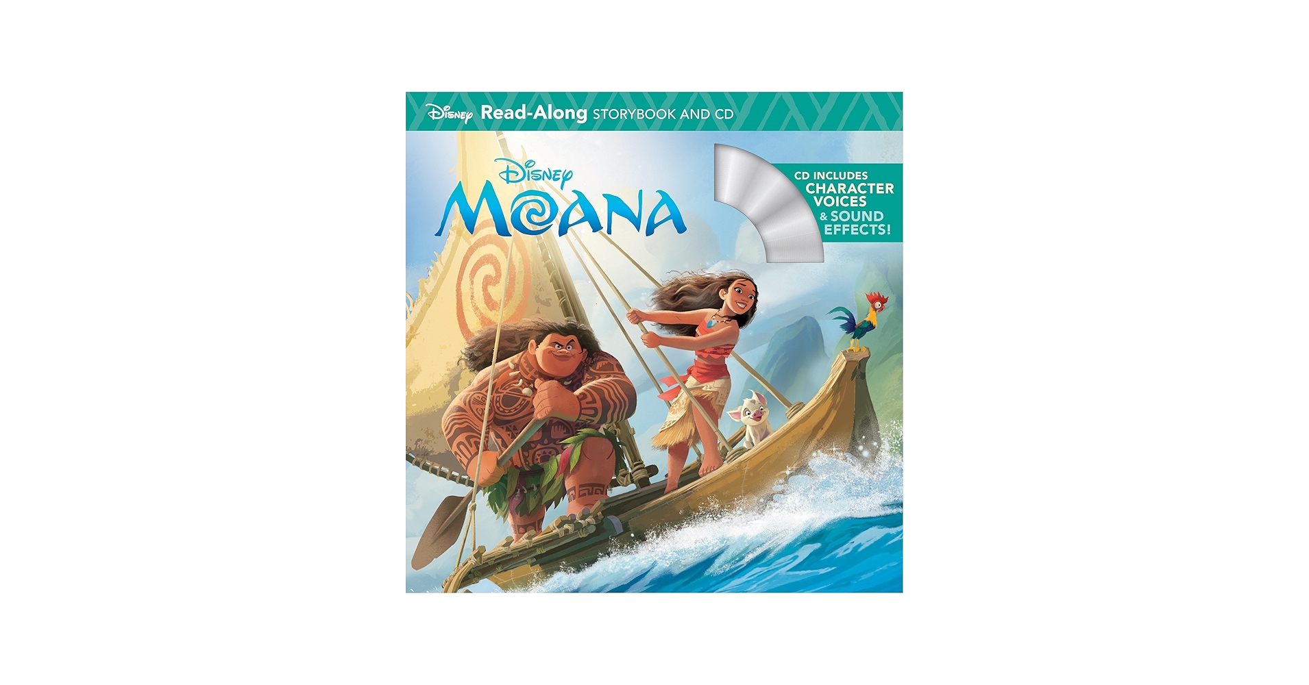 Moana ReadAlong Storybook & CD (Read-Along Storybook and CD