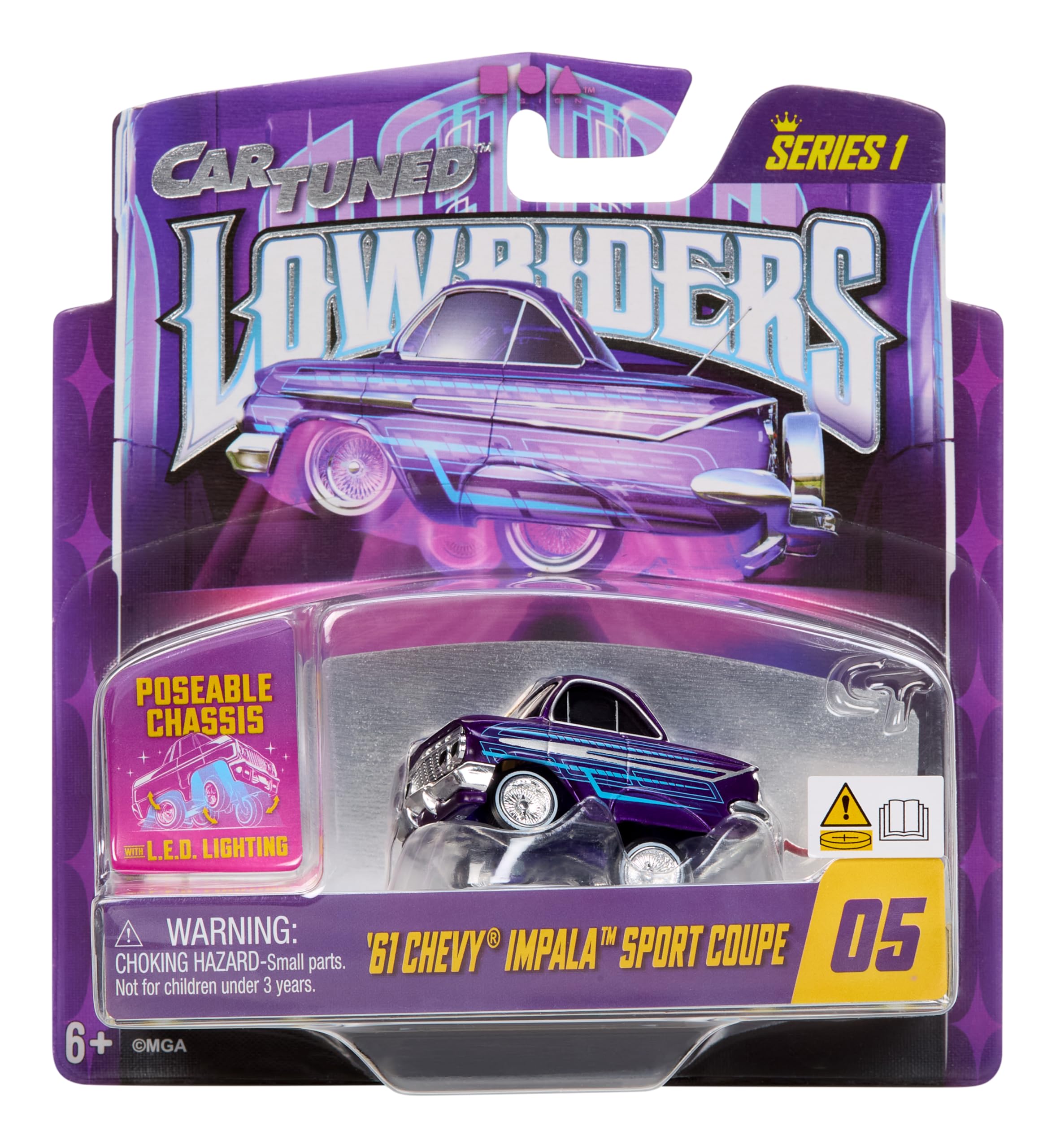 Amazon.co.jp: CarTuned ローライダーシリーズ1-1961シボレーインパラ