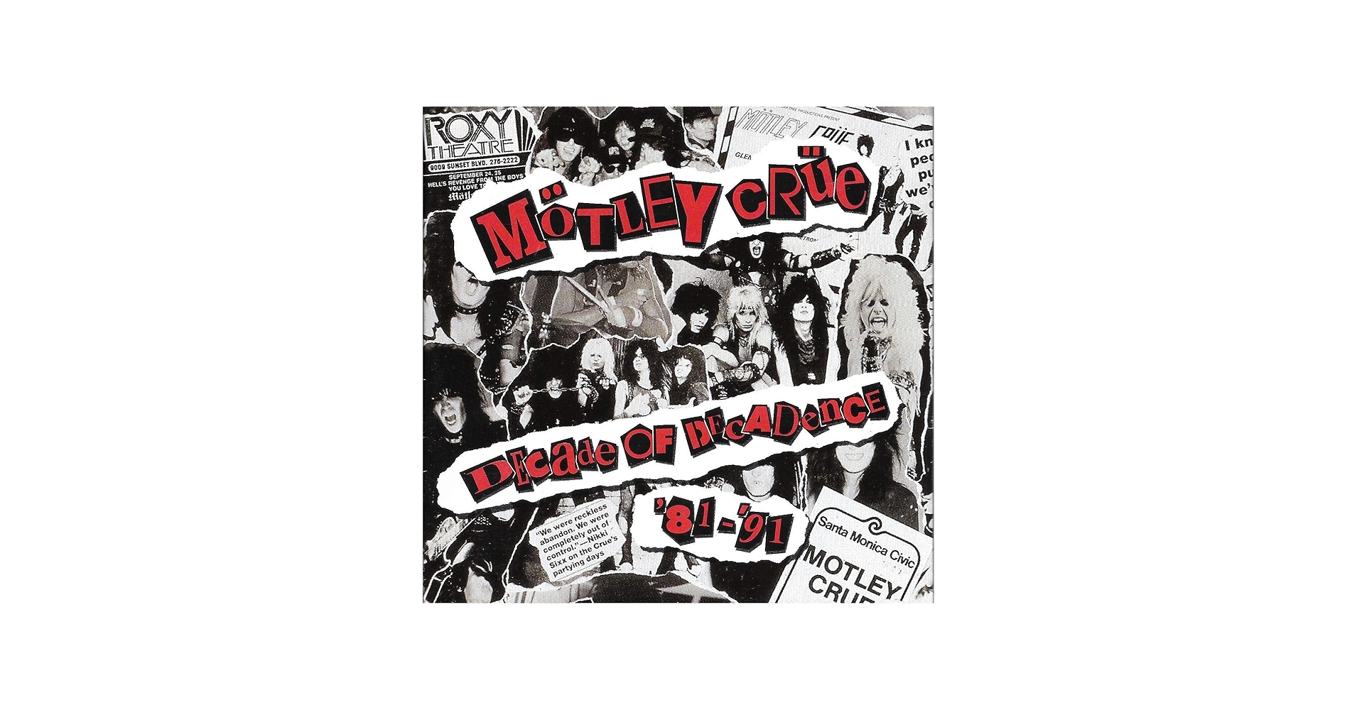 Motley Crue - Decade of Decadence - Amazon.com Music