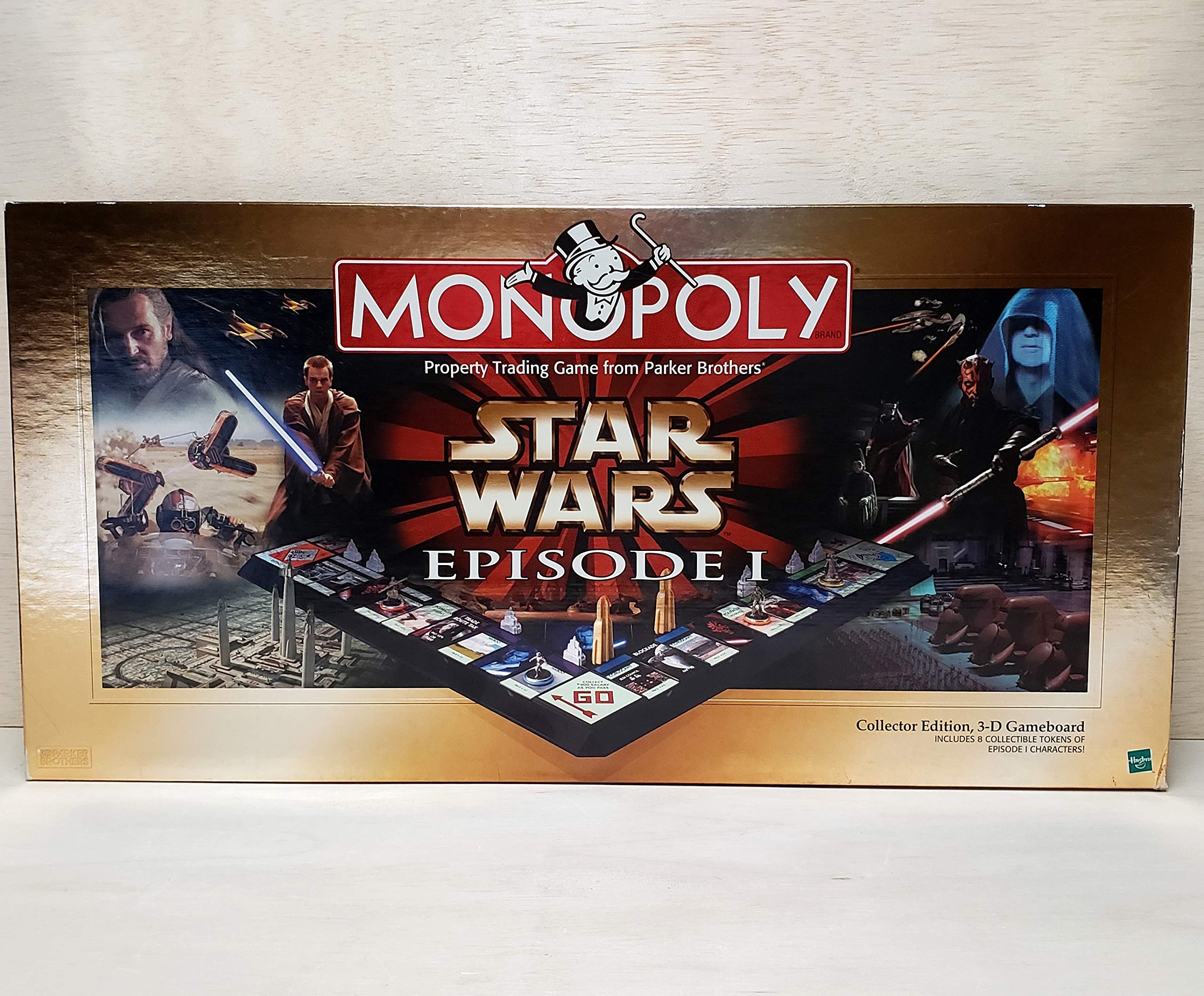 Amazon.com: Hasbro Monopoly Star Wars Episode I Board Game Made