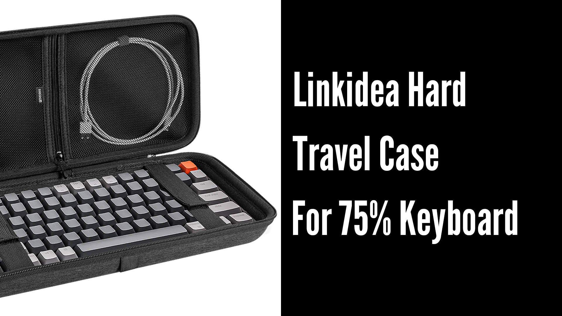 Amazon.co.jp: Linkidea ハードトラベルケース 75% キーボード用