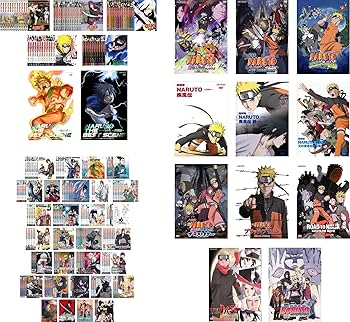 NARUTO DVD大量 約124枚セット 幼少期〜疾風伝・劇場版・特別編 など