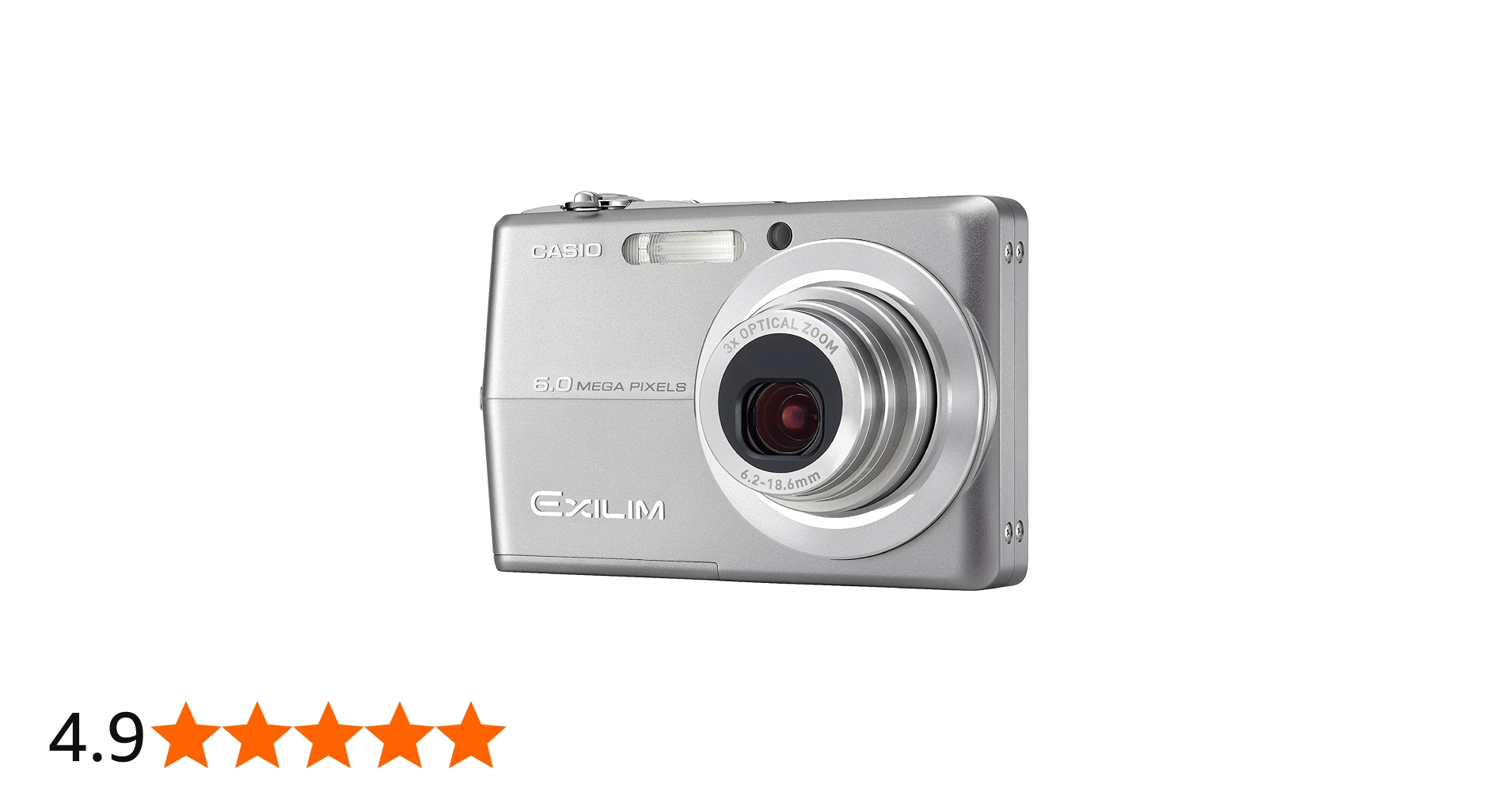 Amazon.co.jp: CASIO デジタルカメラ EXILIM ZOOM EX-Z600 シルバー