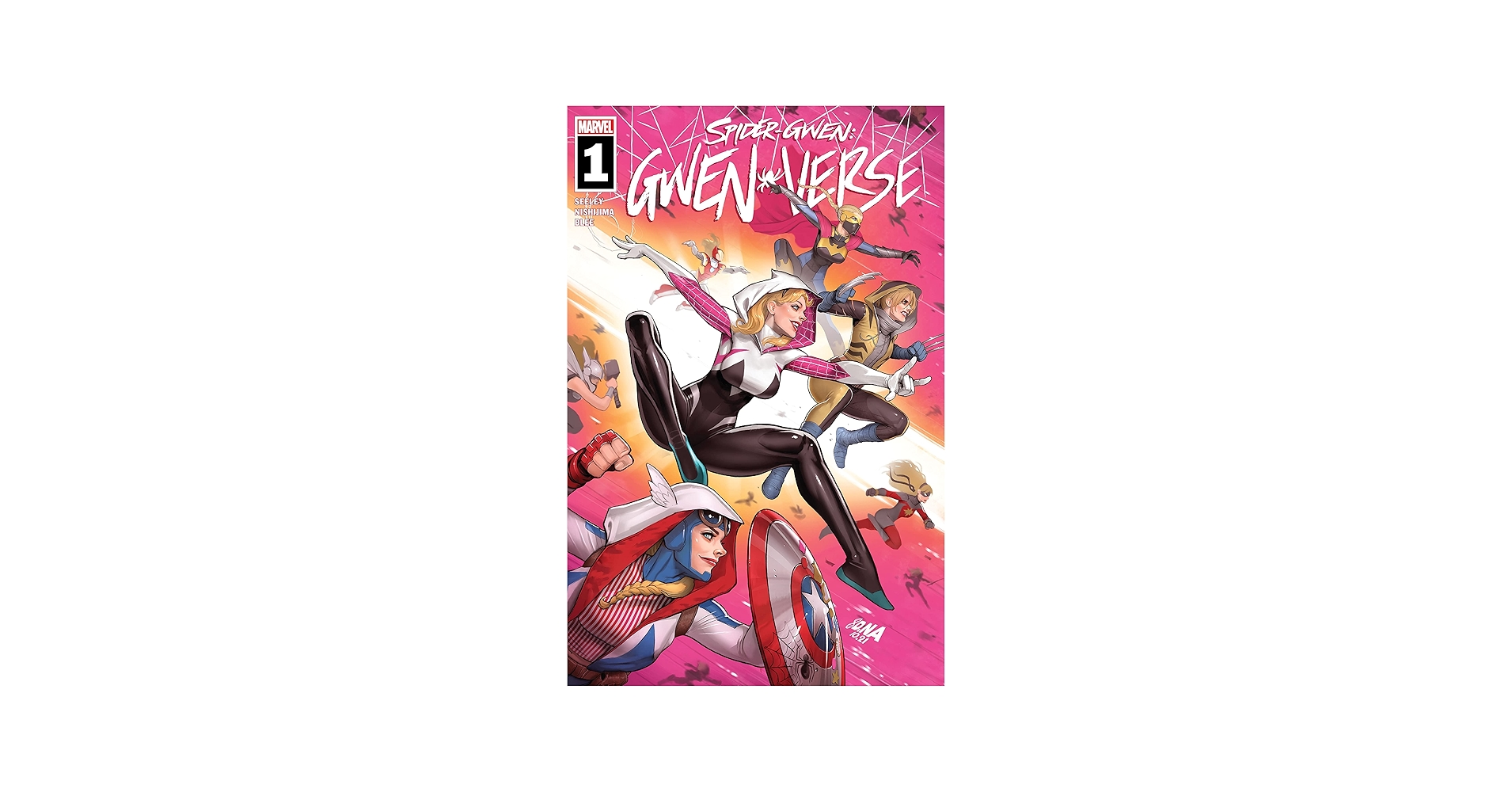 Amazon.com: Spider-Gwen: Gwenverse (2022) #1 (of 5) eBook : Seeley