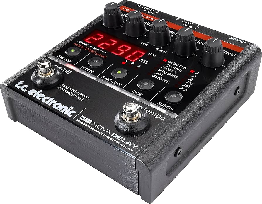 Amazon | tc electronic プログラマブル ディレイ ND-1 NOVA DELAY