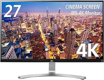 Amazon.co.jp: LG モニター ディスプレイ 27UD68-W 27インチ/4K(3840