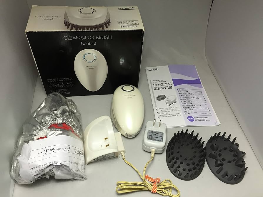 Amazon | TWINBIRD 頭皮洗浄ブラシ モミダッシュ PRO パールホワイト