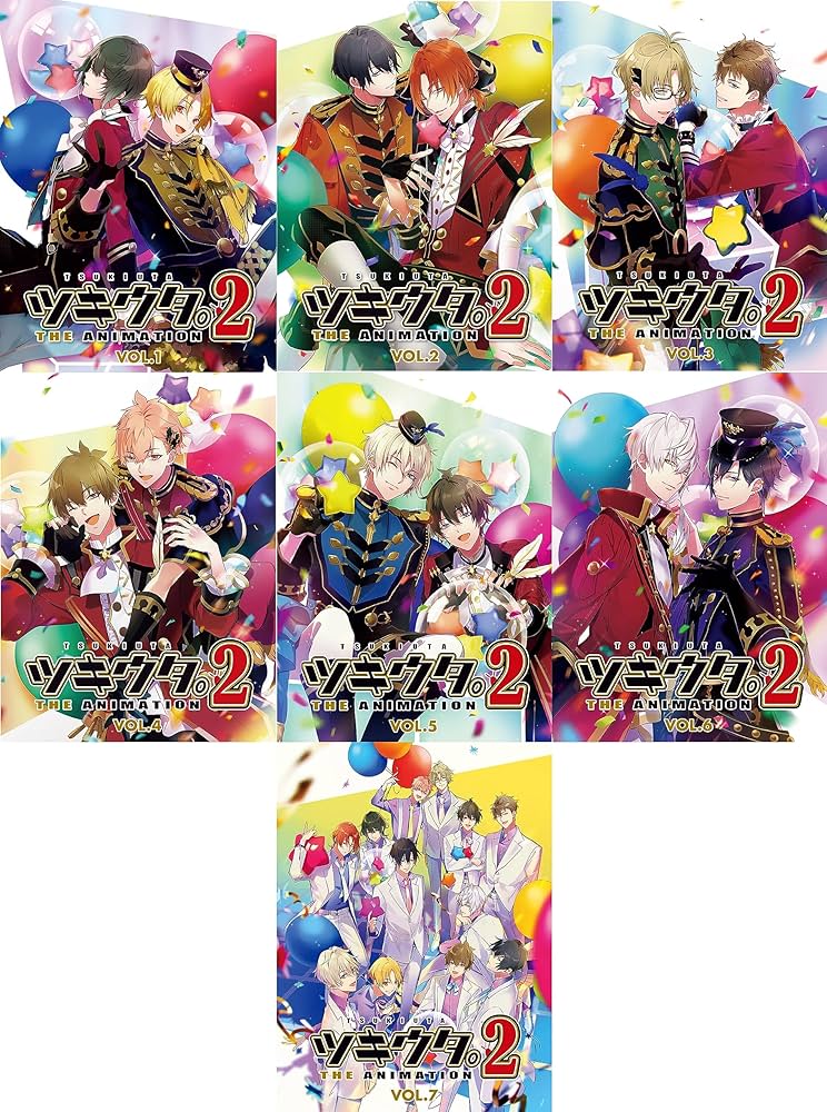 Amazon.co.jp | ツキウタ。 THE ANIMATION 2 ブルーレイ 全7巻セット