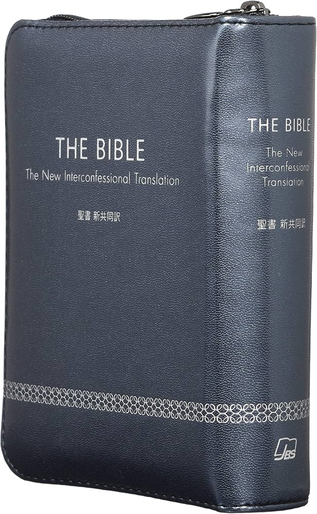 THE BIBLE NI35ZTIミニ判(B7判)銀 (聖書 新共同訳 ジッパー・サム