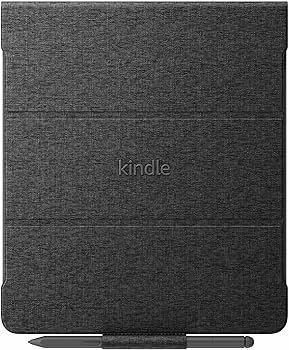 Amazon.com: Amazon Kindle Scribe Fabric Folio Cover with Magnetic
