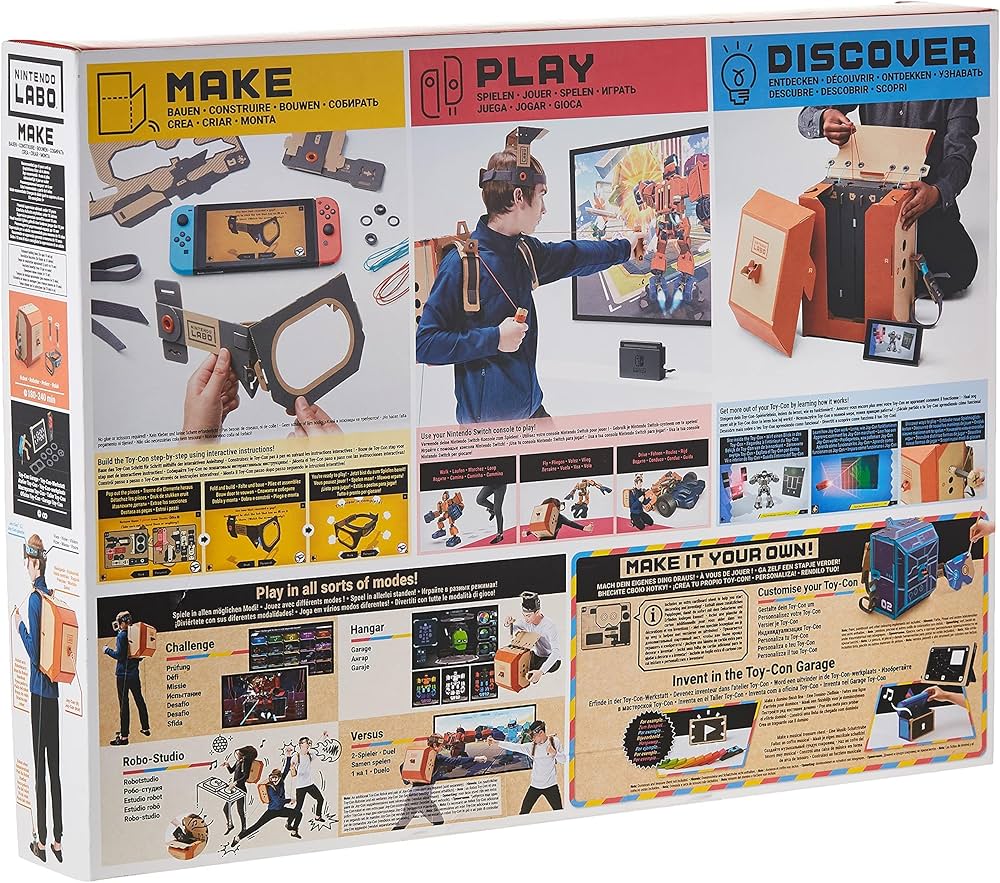 Amazon.com: Nintendo Labo: Robot Kit [video game] : Video Games