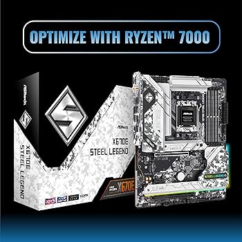 Amazon | ASRock マザーボード X670E Steel Legend AMD Ryzen 7000