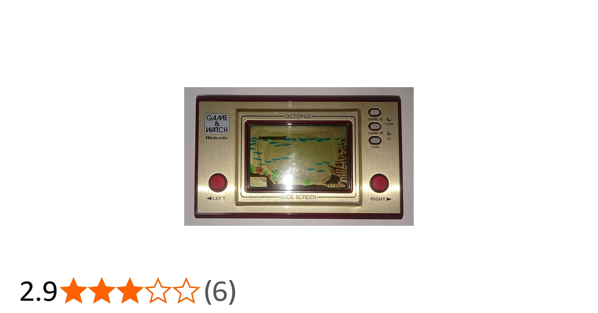 Amazon.co.jp: Nintendo OC-22 Octopus Game & Watch (Game Watch