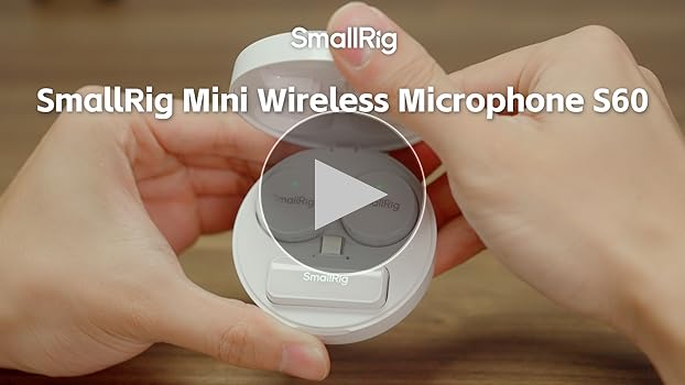 Amazon.com: SMALLRIG S60 Wireless Lavalier Microphone with USB C