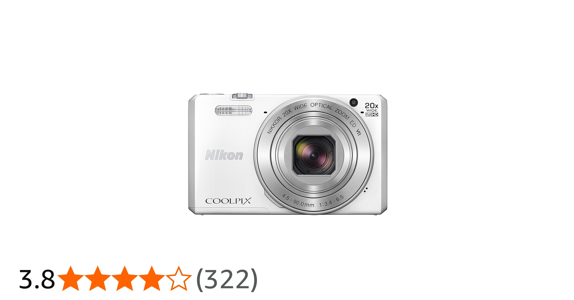 Amazon.co.jp: Nikon S7000 COOLPIX S7000 Digital Camera, 20x Zoom