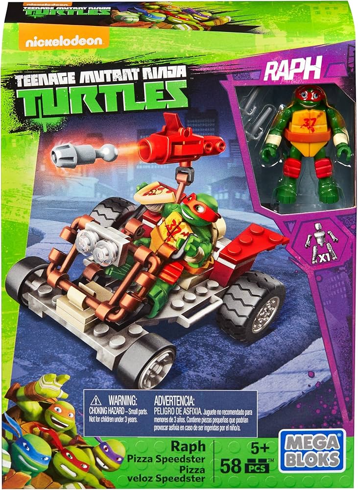 Amazon.com: Mega Bloks Teenage Mutant Ninja Turtles Ninja Racers