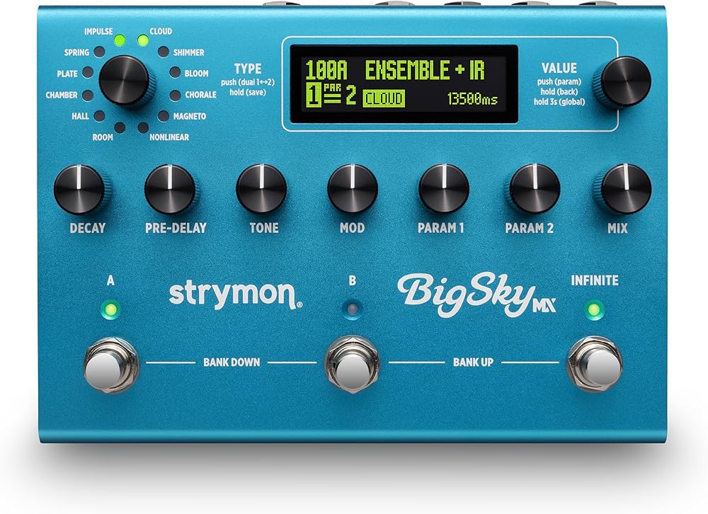 Amazon.co.jp: strymon ストライモン BigSky MX リバーブ ギター