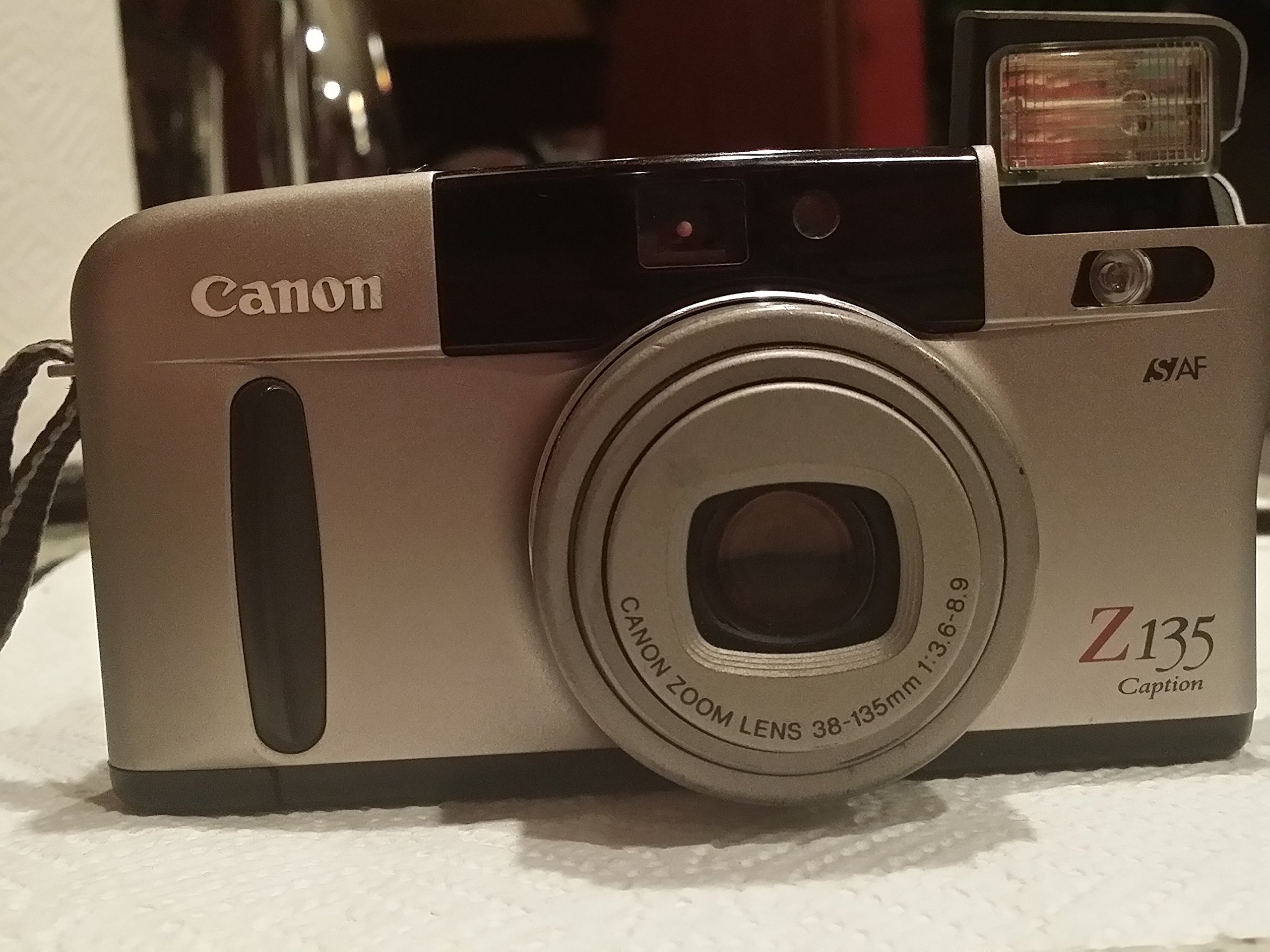 Amazon.com : Canon Sure Shot Z135 Zoom 35mm Camera : Point And