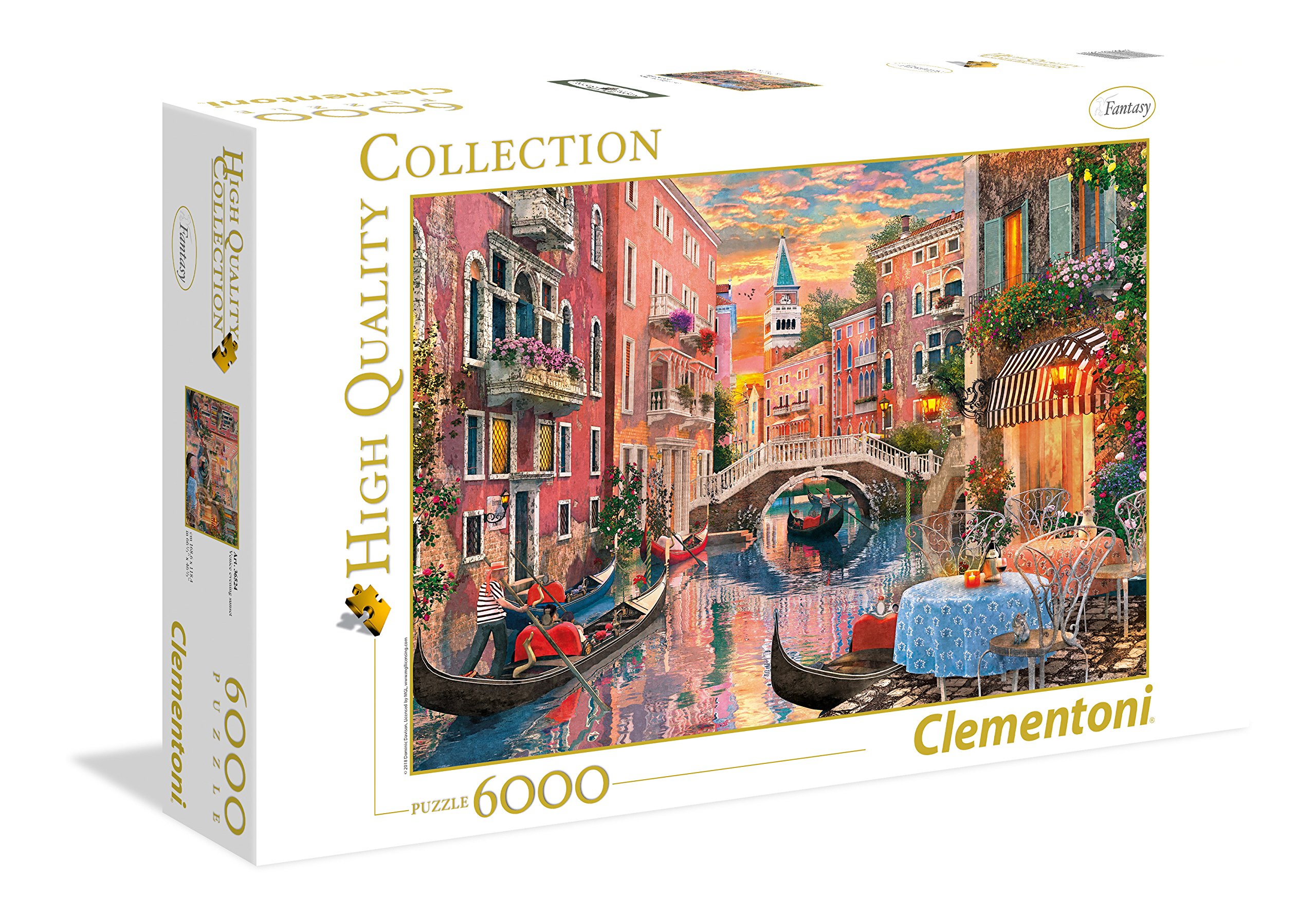 Amazon.com: Clementoni - 36524 - Collection Puzzle for Adults and