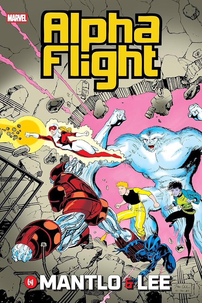 Alpha Flight By Mantlo & Lee Omnibus Jim Lee Cover: Mantlo, Bill